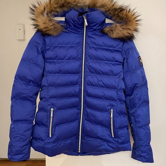 Sunice Women's Fiona Waterproof Quilted Stretch Jacket With Removable Fur Ruff - Picture 2 of 9